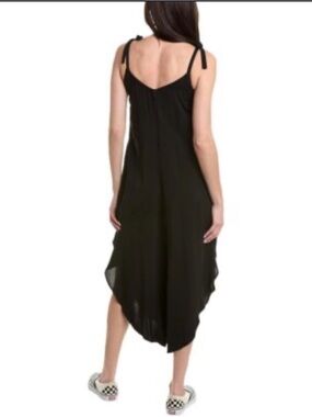 Vince Camuto Black, Tie Shoulder, Wide Leg Women’s Jumpsuit- Size XL